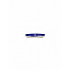 OTTOLENGHI Feast serveerbord 35cm- lapis lazuli swirl dots wit
