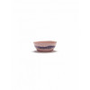 OTTOLENGHI Feast kom - L 18x8cm - roze swirl stripes blauw