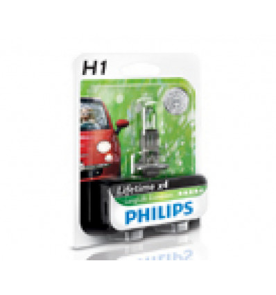 PHILIPS H1 12V 55W - Longlife eco vision autolamp