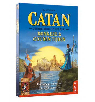 999 GAMES Catan Het duel - Donkere & gouden tijden - kaartspel