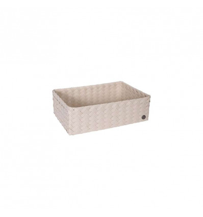 Handed By GRAND IDEAL mandje- 37x24x13cm- champagne
