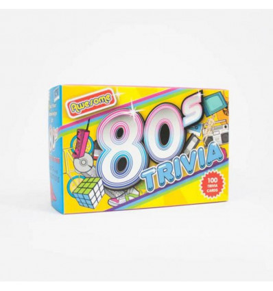GIFT REPUBLIC Awesome 80s trivia cards 372346