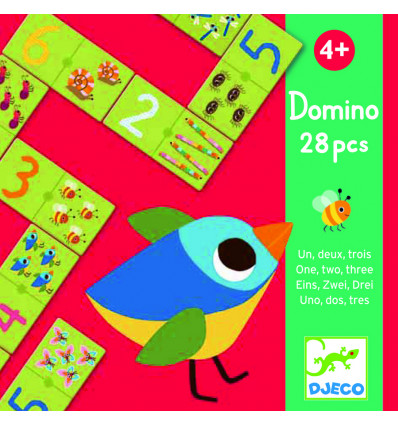 DJECO Educatief - Domino 1 2 3