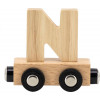 TRYCO Letter trein hout - N - naturel