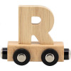 TRYCO Letter trein hout - R - naturel