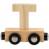 TRYCO Letter trein hout - T - naturel