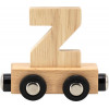 TRYCO Letter trein hout - Z - naturel