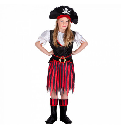 Verkleedset Piraat Annie - 10/12j.