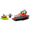 LEGO City 60373 Reddingsboot brand