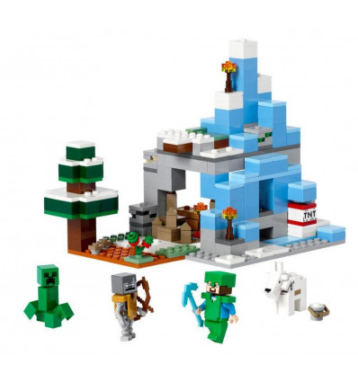 LEGO Minecraft 21243 De ijsbergtoppen