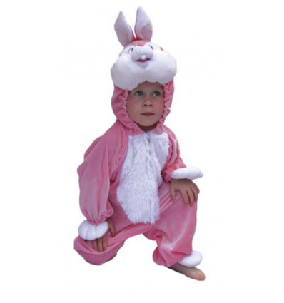 Verkleed kostuum plush - konijn - 140
