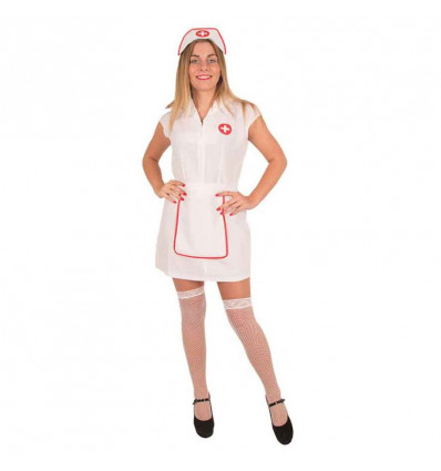 Verkleed kostuum verpleegster 3dlg - 42
