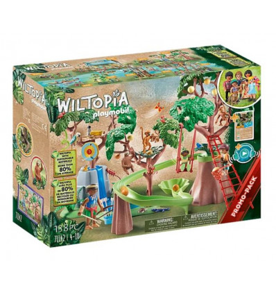 PLAYMOBIL Wiltopia 71142 Tropische jungle speeltuin