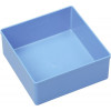 EUROPLUS Insert - blauw inzetbakje 108x108x45mm polystyreen