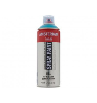 AMSTERDAM AAC Spray 400ml - hemelsblauw licht