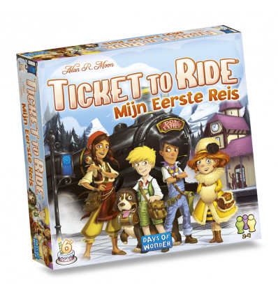 ASMODEE Spel - Ticket to ride - Eerste reis