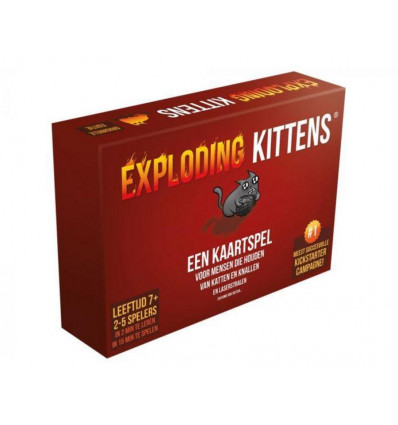ASMODEE Spel - Exploding kittens +8jaar kaartspel