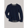SCHIESSER Jongens shirt thermo light - d. blauw - 152