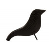 PT Beeld vogel large - 9x21.5cm - zwart