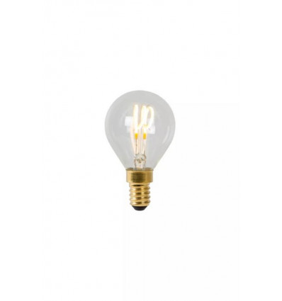 LUCIDE Lamp LED P45 - E14 3W 2700K - dimbaar transparant