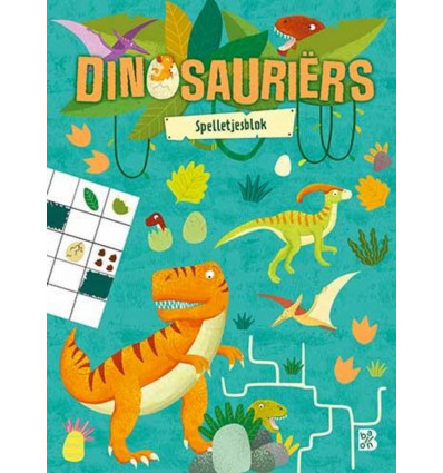 Dinosauriers - Spelletjesblok