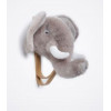 Kapstok pluche dierenkop - olifant ( kledinghanger)