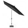 Platinum RIVA parasol - 2.5x2.5m - zwart/ antra excl. voet