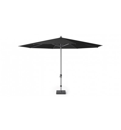 Platinum RIVA parasol - dia 4m - zwart excl. voet