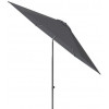 Platinum LISBOA parasol - dia 3m - antra/ antraciet alu excl. voet
