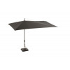 Madison SIDEWAY parasol asym.- 360x220cm- donkergrijs excl.voet