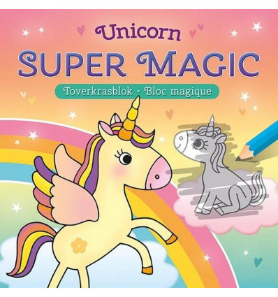 Unicorn - Super magic toverkrasblok