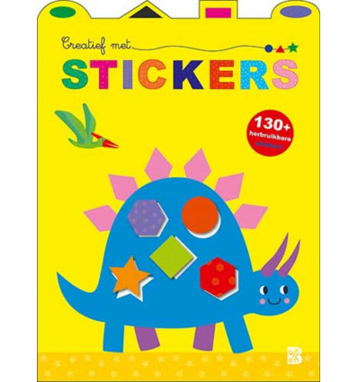 Creatief met stickers - Dinosaurus