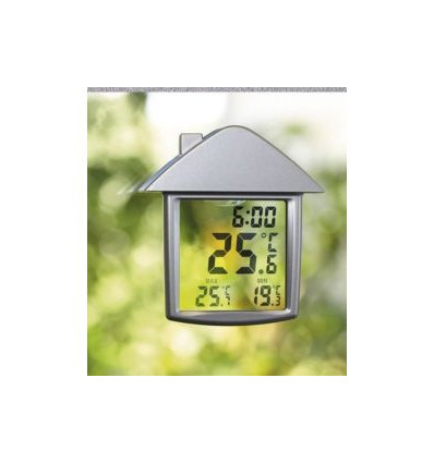 Thermometer huisje mini maxi - digitaal