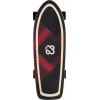 NIJDAM Cruiser longboard kick tail 32"- Wicker Weaver rood/zwart