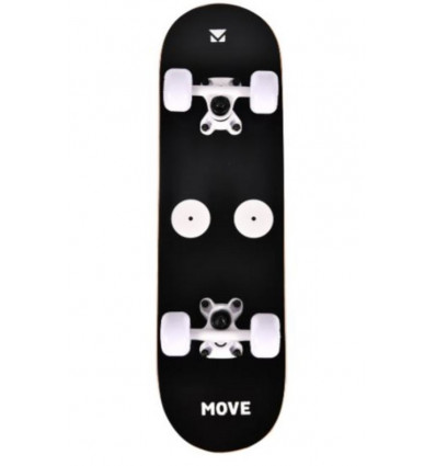 MOVE skateboard 24" - ogen zwart