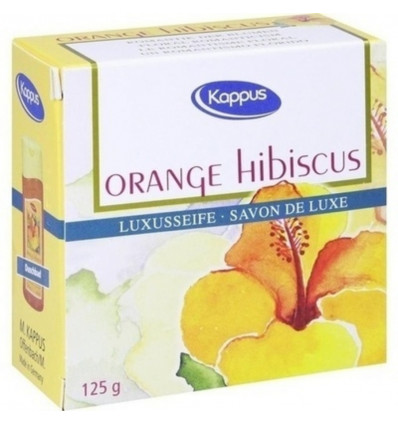 KAPPUS zeep orange hibiscus - 125gr