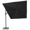 CHALLENGER T2 parasol 350x260cm - zwart/ antraciet excl. voet