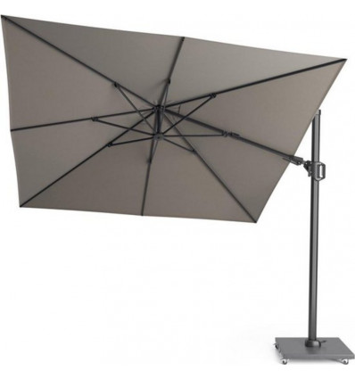 CHALLENGER T2 Premium parasol 300x300cm- manhattan/ antraciet excl. voet