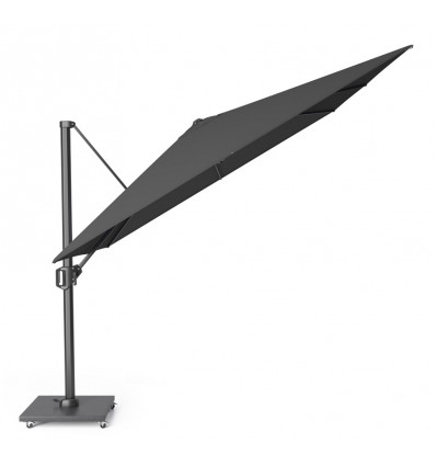 CHALLENGER T1 Premium parasol 4x3m- fade black/ antraciet excl.voet