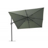 CHALLENGER T2 parasol 3x3m- olijf/ antra excl. voet