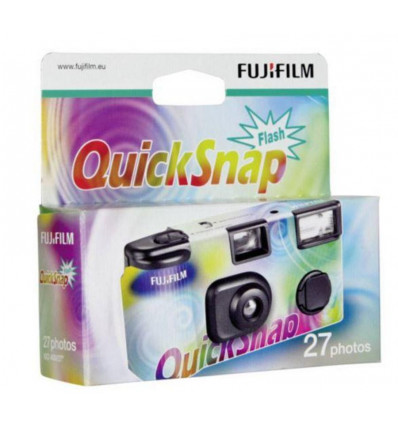 FUJIFILM QuickSnap wegwerpcamera m/flits voor 27 foto's