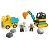LEGO DUPLO 10931 Truck & graafmachine m rupsbanden