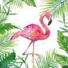 PPD Servetten - 33x33cm - tropical flamingo