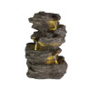 Fontein buiten rots 5lagen- 33x37.5x54cm- naturel