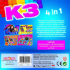 K3 Spel 4in1 - Memory/ domino/ lotto en puzzel