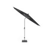 Platinum RIVA premium parasol 3m - faded black/ antra excl.voet