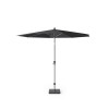 Platinum RIVA premium parasol 3m - faded black/ antra excl.voet