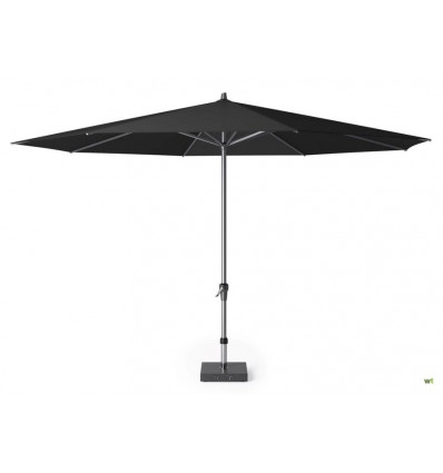 Platinum RIVA parasol D 3.5m - zwart excl. voet