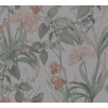 BOTANIQUE Birds & Flowers - groen/roze vliesbehang 10mx53cm