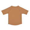 LSF UV shirt korte mouw - schelp caramel- 3/6 maand TU UC